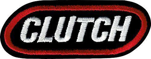 Clutch Band Logo - Amazon.com: Clutch - Black With White Lettering & Red Oval Logo ...