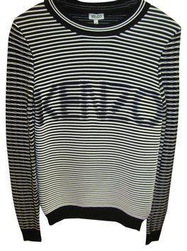Black and White Striped Logo - Striped Black/White Sweater | Stripes by Charline Z | Stripes, Black ...