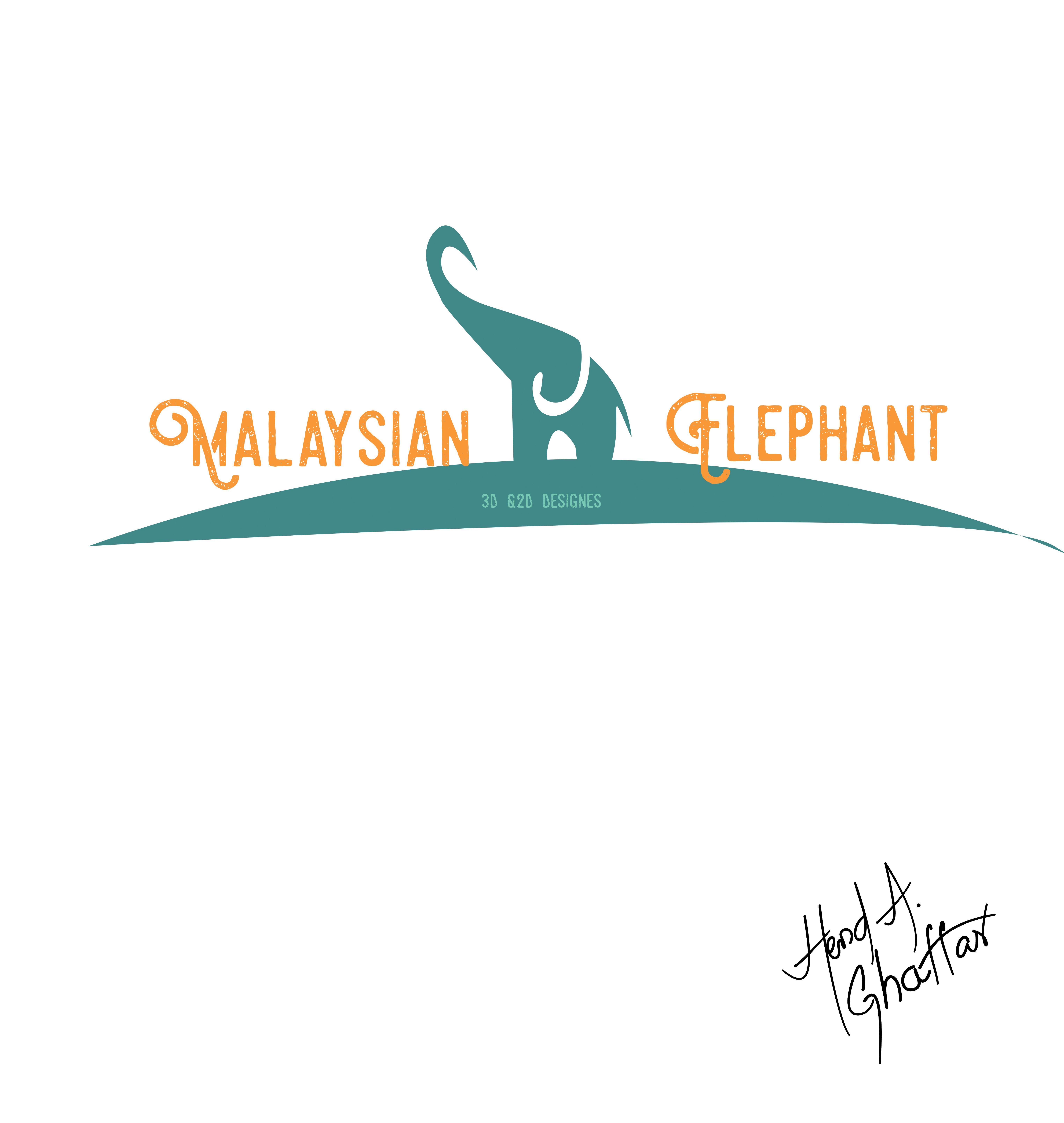 Turquoise Colored Logo - logo design graphic design elephant logo elephant logo design ...