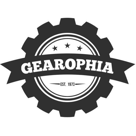 Gear Logo - Retro Gear Logo Design