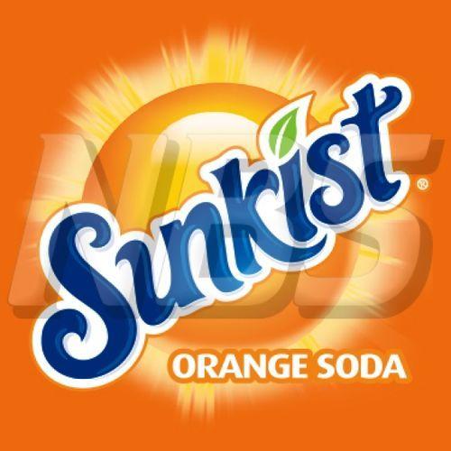 Sunkist Orange Logo - APEX Flavor Fusion Valve Label, NBS Sunkist Orange. Juice
