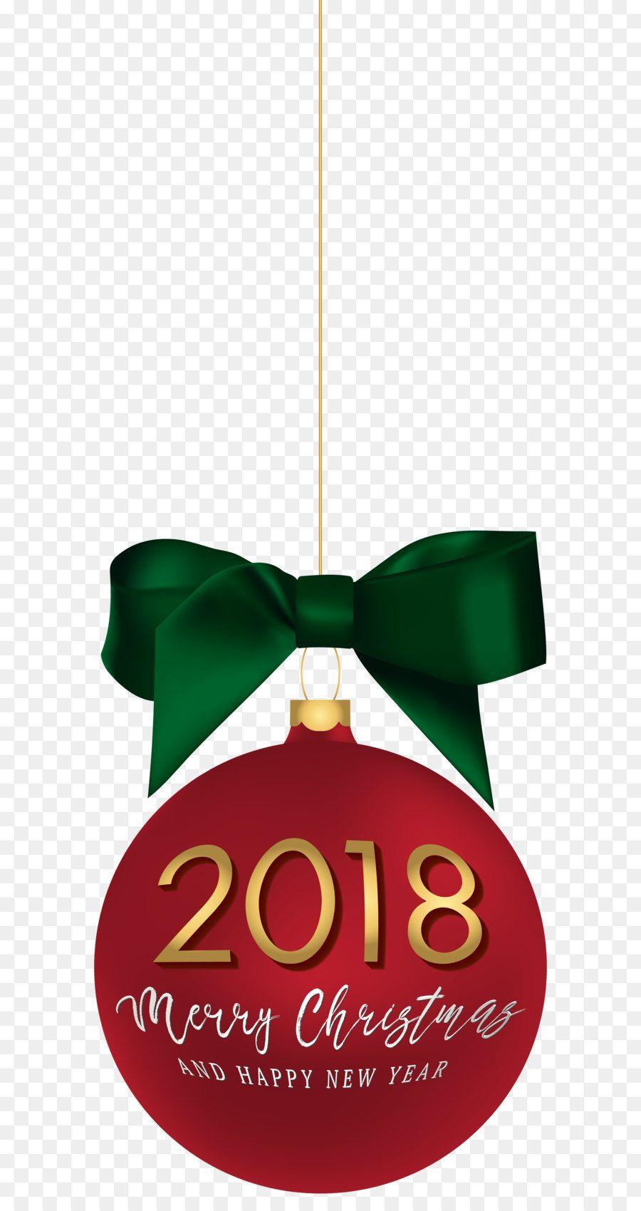 Christmas 2018 Logo - New Year Christmas Clip art Happy New Year Ball PNG Clip Art