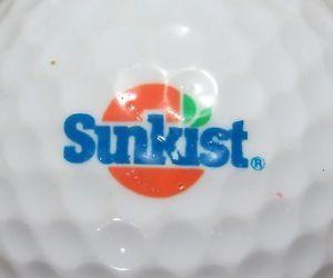 Sunkist Orange Logo - 1) SUNKIST ORANGE SODA POP LOGO GOLF BALL