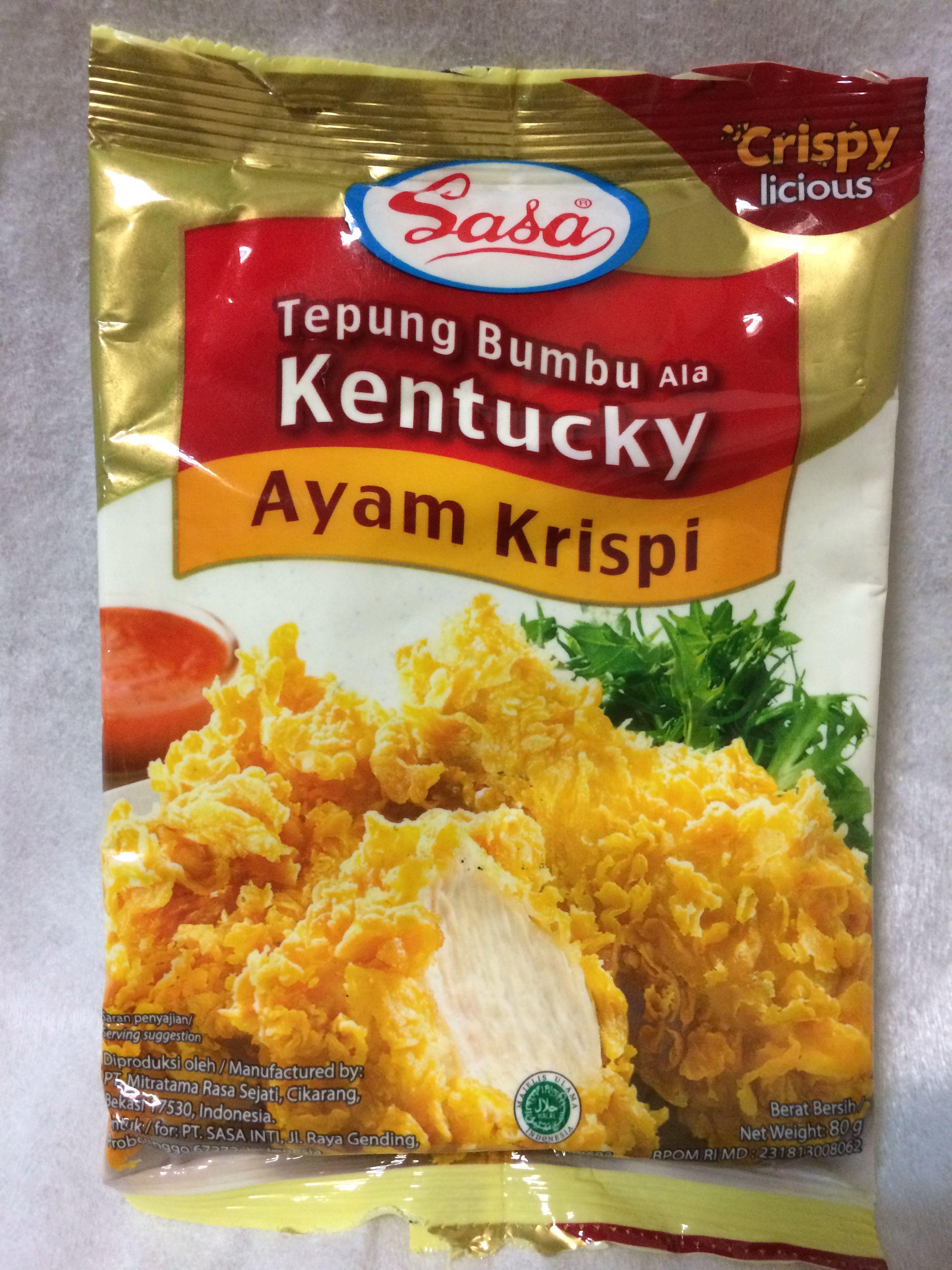 Bumbu Sasa Logo - Sasa - Tepung bumbu Kentucky ayam krispi, 80 g - KWIQ SUPERMARKET W.L.L