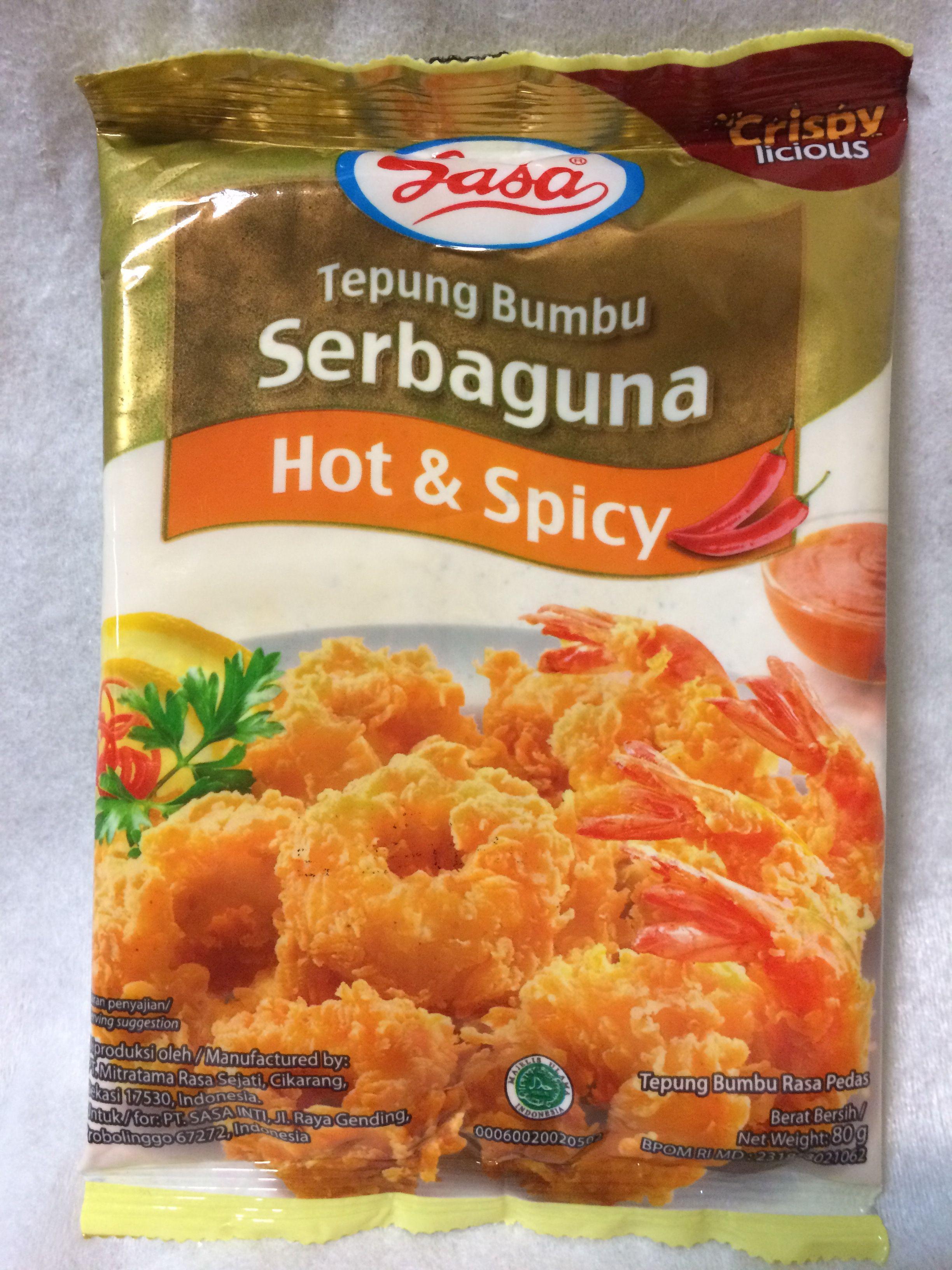 Bumbu Sasa Logo - Sasa - Tepung bumbu serba guna Hot & Spicy, 80 g - KWIQ SUPERMARKET ...