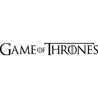 Game Transparent Logo - Game Of Thrones Logo transparent PNG - StickPNG