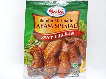 Bumbu Sasa Logo - SASA Spicy Chicken Wing Indonesia Instant Seasoning 3 pack@26gr ...