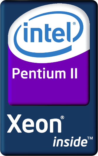 Intel Pentium Xeon Logo - Intel Pentium II Xeon 2006.png