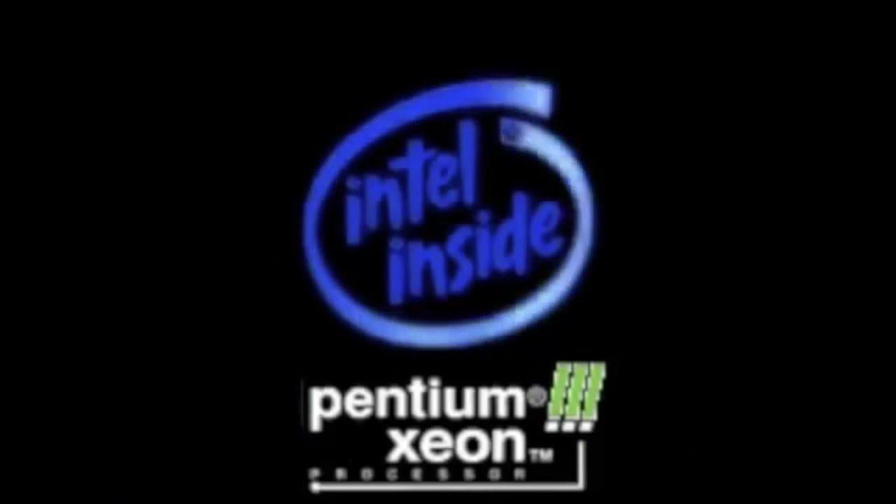 Intel Pentium Xeon Logo - Intel Pentium !!! Xeon Logo 1999 2001