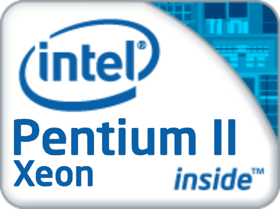 Intel Pentium Xeon Logo - Intel Pentium II Xeon 2009.png