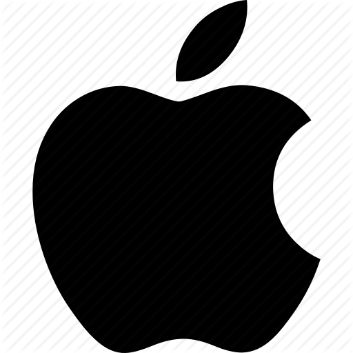 Apple iPhone Logo - Apple, imac, iphone, logo, mac, macbook, watch icon