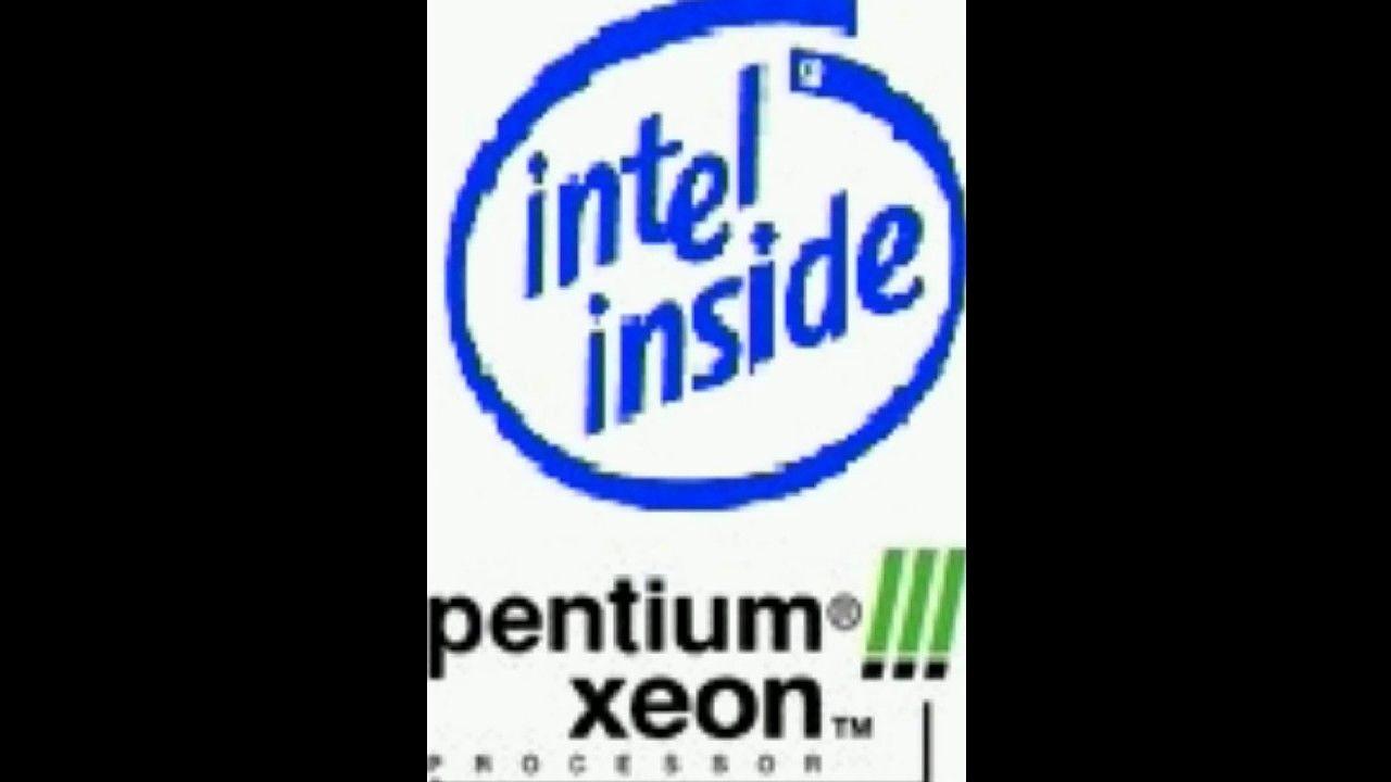 Intel Pentium Xeon Logo - Intel Pentium III Xeon Logo 2000 2002