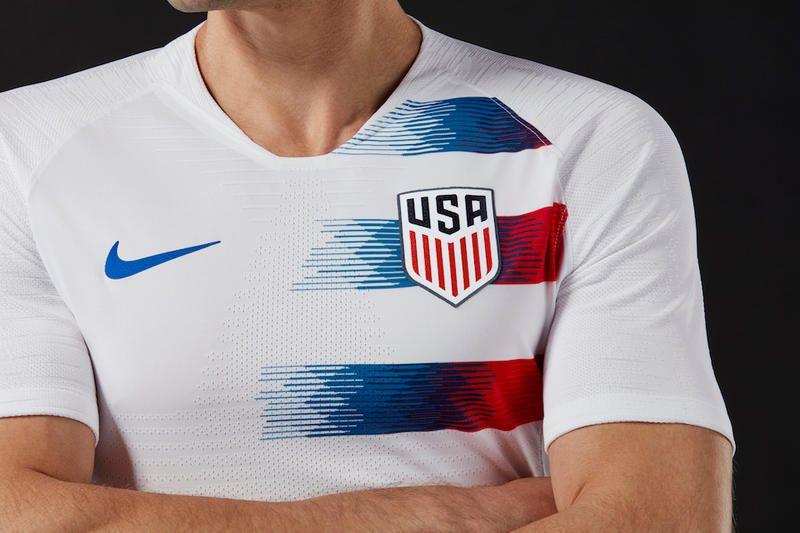 Red White Blue USA Nike Logo - Nike Unveils Team USA 2018 Football Kits | HYPEBEAST