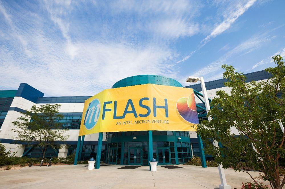 IM Flash Logo - Where we make the memory magi. Flash Technologies Office