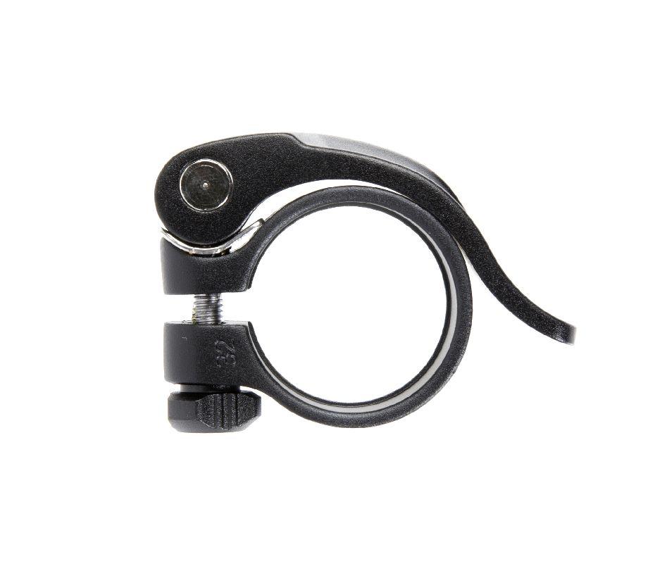 Black O Logo - Seat clamp JD-SC74-4 31.8mm w/o logo, black | Buzaglo