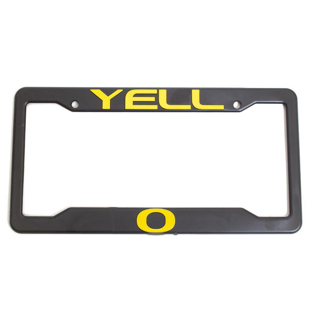 Black O Logo - Oregon Home & Auto - License Plate Frames