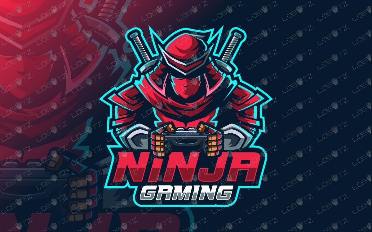 Cool Gaming Logo - Gamer Ninja Mascot Logo Gamer Ninja eSports Logo Gaming Logo. logo