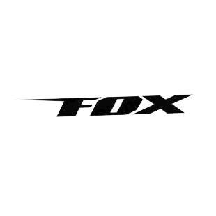 Fox Racing Logo - Fox racing text logo famous logos decals, decal sticker #1862