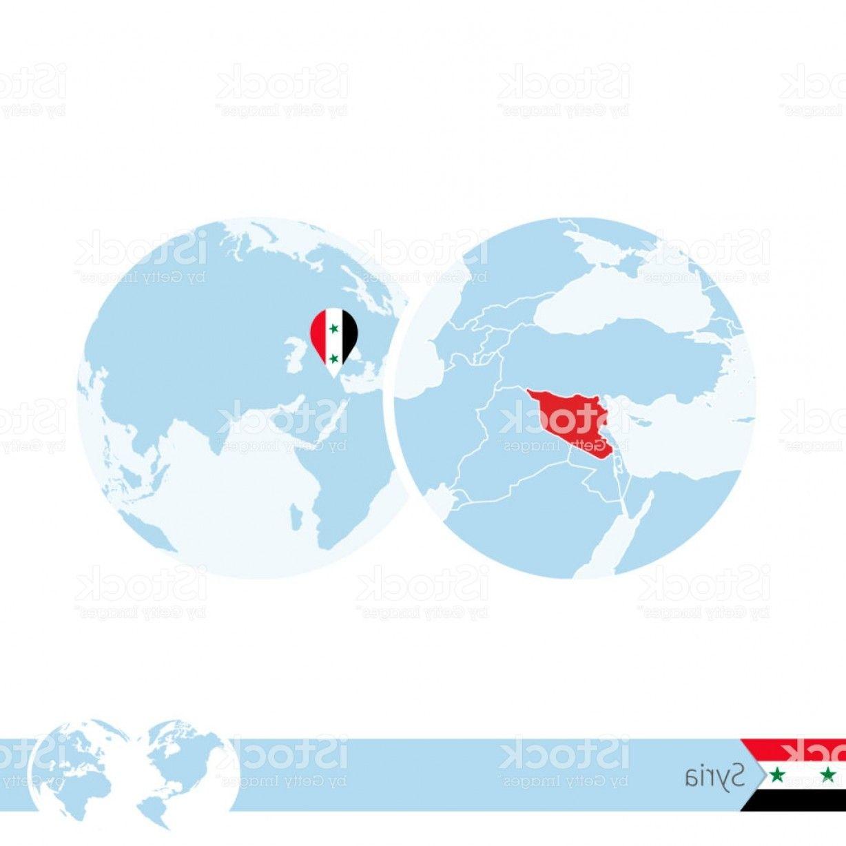 Flags World Globe Logo - Vector Circle Globe Of Flags