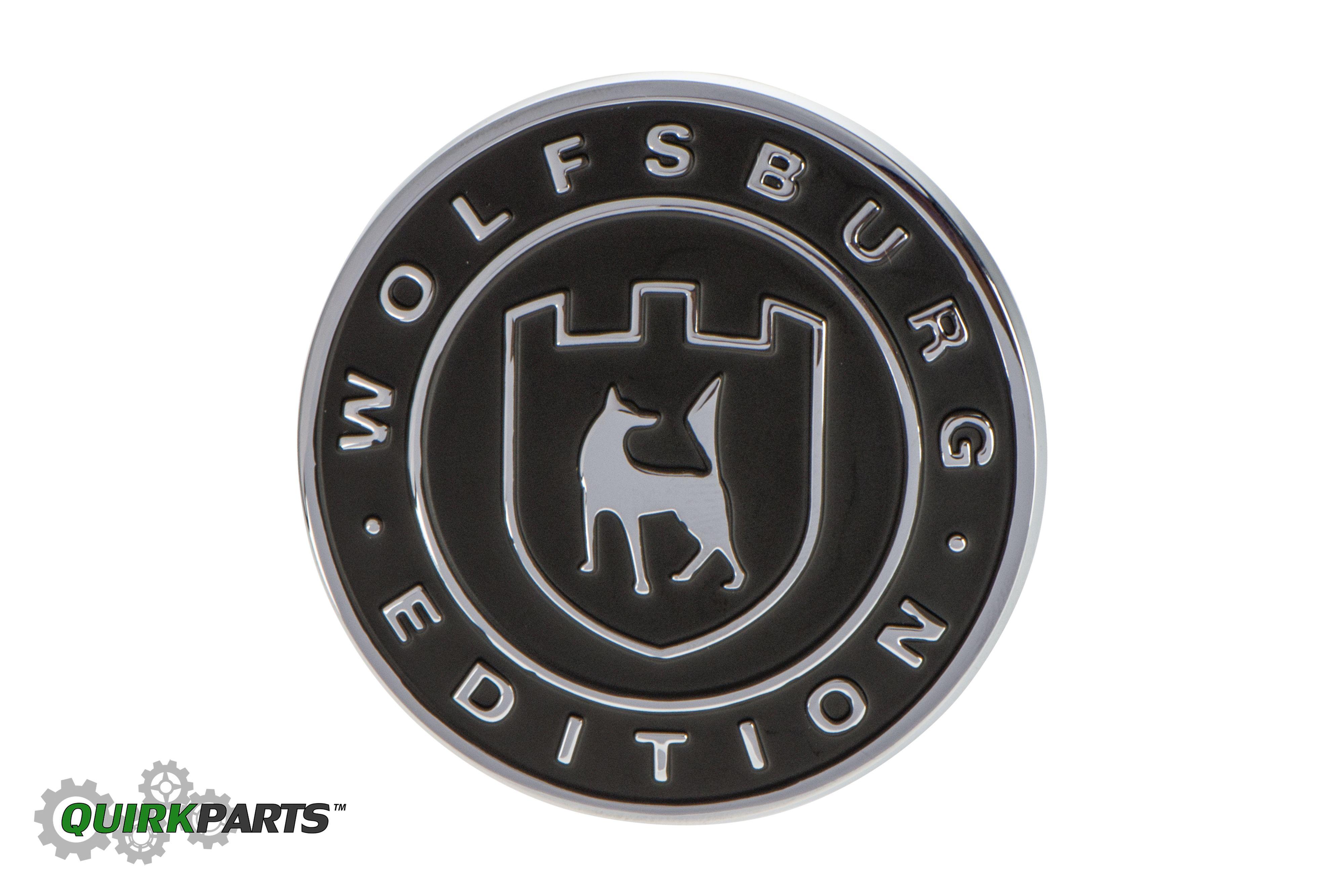 VW Wolf Logo - VWVortex.com rear VW logo with Wolfsburg badge??