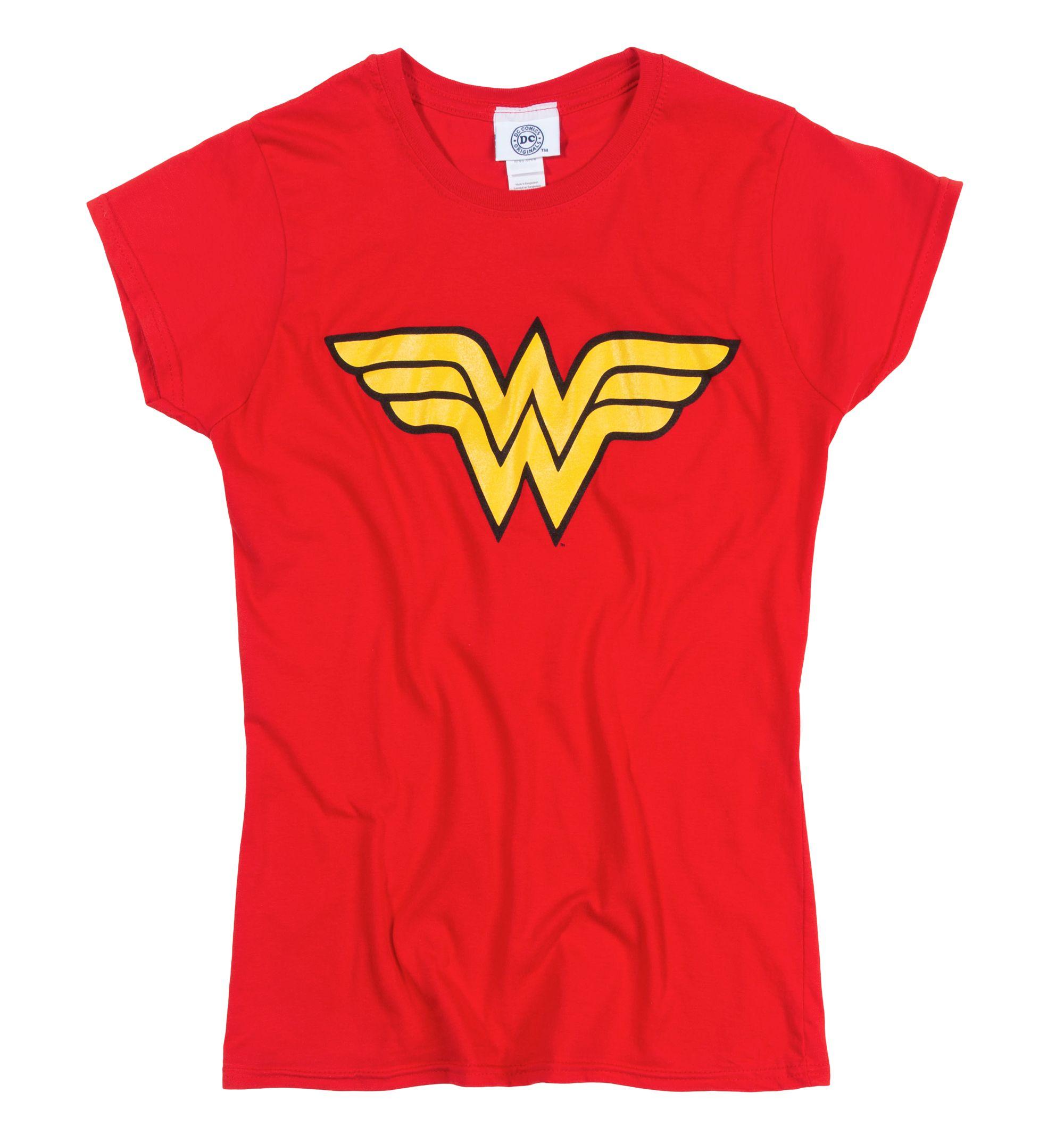 Awesome Woman Logo - Women's Red Wonder Woman Logo T-Shirt
