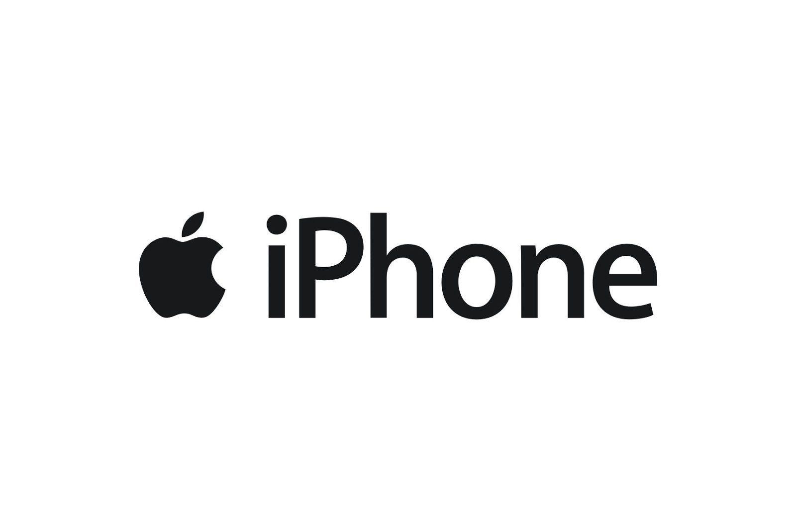 Apple iPhone Logo - Logo Apple iPhone