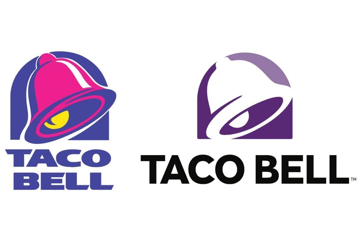 Bell Old Logo - Taco Bell's Updated Logo Coincides With Vegas Strip Debut | CMO ...