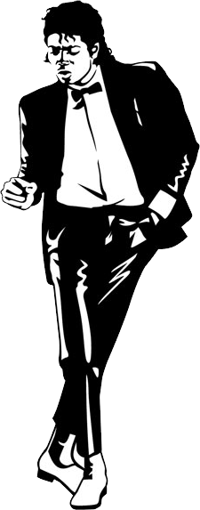 Michael Jackson Black and White Logo - Michael Jackson PNG images free download