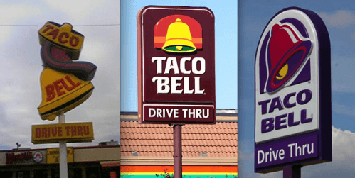 Old Taco Bell Logo - Old taco bell Logos