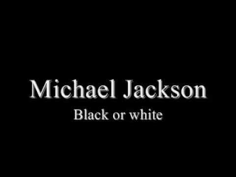 Michael Jackson Black and White Logo - Michael Jackson or white (HQ) (Short Version)