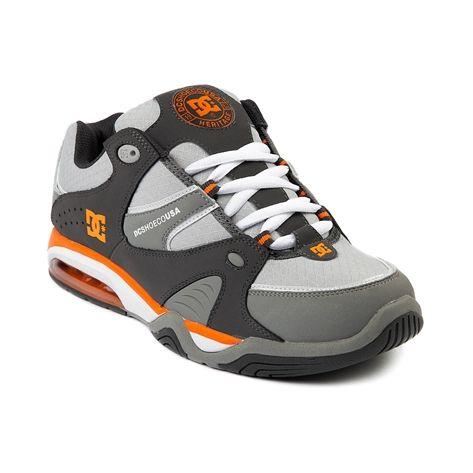 Old DC Shoes Logo - Shop for Mens DC Titan Skate Shoe in Gray Orange at Journeys Shoes