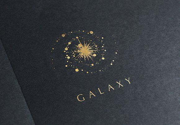 Galaxy Logo - Elegant Logos ~ Logo Templates ~ Creative Market