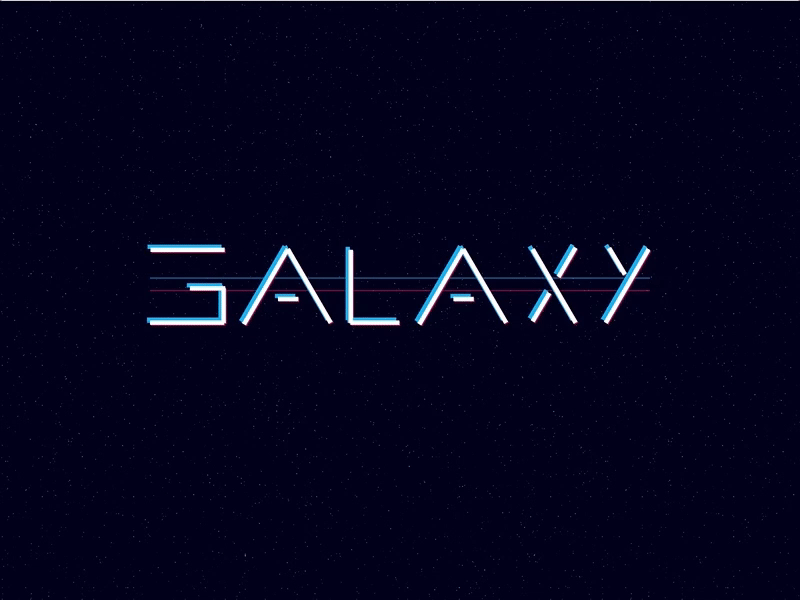 Galaxy Logo - Galaxy Logo subtle Glitch Effect by Arthur Finkler Freiberger ...