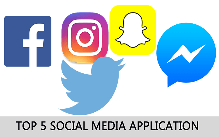 Social Media Apps 2017 Logo - Top 5 Social Media Application