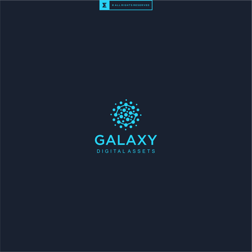 Galaxy Logo - Design A Logo For A New Blockchain Cryptocurrency Hedge Fund. Logo