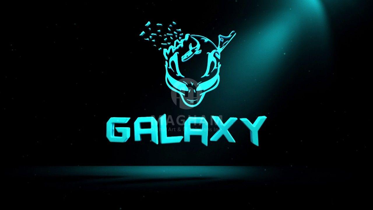 Galaxy Logo - Galaxy Energy Drink 3D Logo - MAGHAM Digital Art