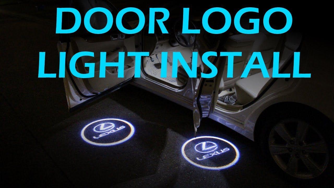 Google Light Logo - Door Welcome Logo Lights Installation