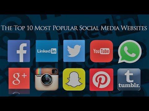 Social Media Apps 2017 Logo - Top 10 Social Media Websites & Apps in 2017 So Far - YouTube