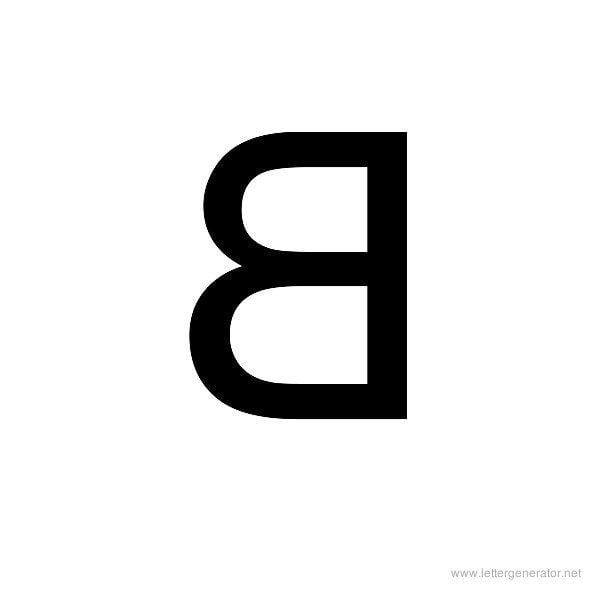 Backwards B and B Logo - Backwards b 