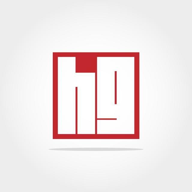 HG Logo - Initial Letter HG Logo Template Template for Free Download on Pngtree