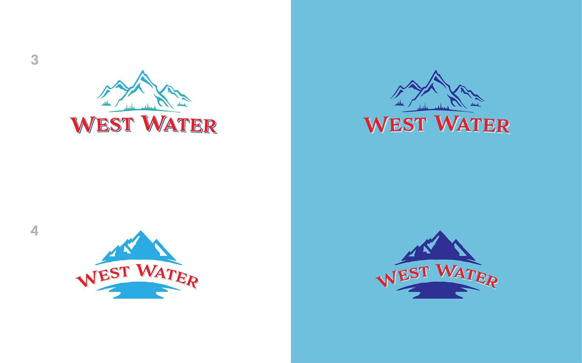 Water Brand Logo - Manuel Dieguez - WEST WATER // Brand Identity & Logo Design
