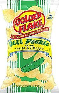 Golden Flake Logo - Amazon.com: Golden Flake Dill Pickle Chips-(6) Six 5 oz. bags