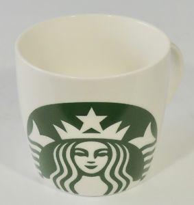 Starbucks Icon Logo - 2016 Starbucks White Ceramic Mermaid Icon Logo 14 Oz Coffee Tea Cup ...