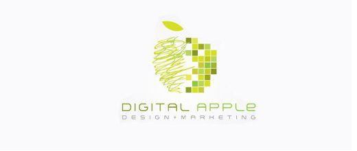 Digital Green Logo - 26 Simply Attractive Apple Logos | Naldz Graphics