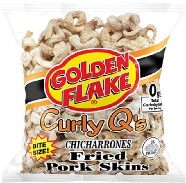 Golden Flake Logo - Golden Flake Curley Q's Regular 3 Oz Case of 10 | eBay