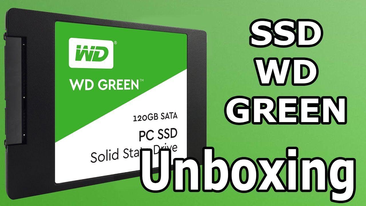 Digital Green Logo - Unboxing SSD Western Digital Green 120gb WD Green WDS120G1G0A
