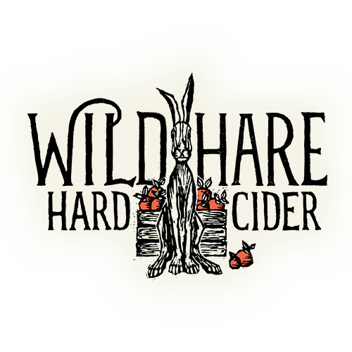 Hare Logo - T-Shirt with Wild Hare logo — Wild Hare Cider