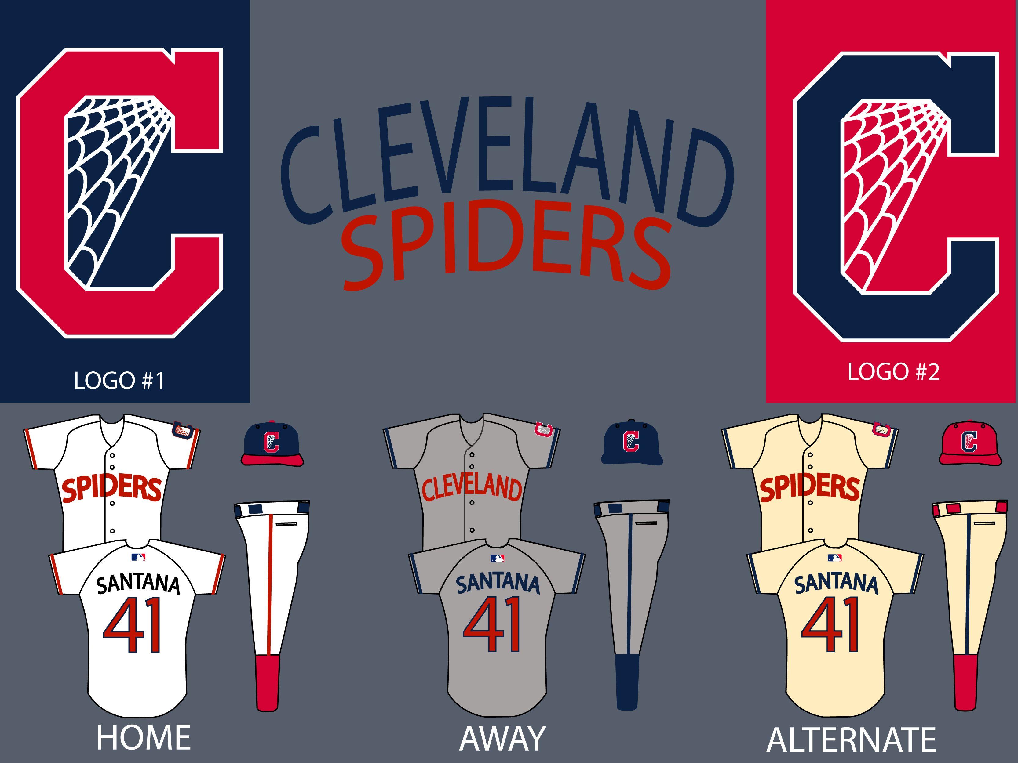 Spider Baseball Logo - Ten…er TWELVE Little 'Indians' Replacements | Uni Watch