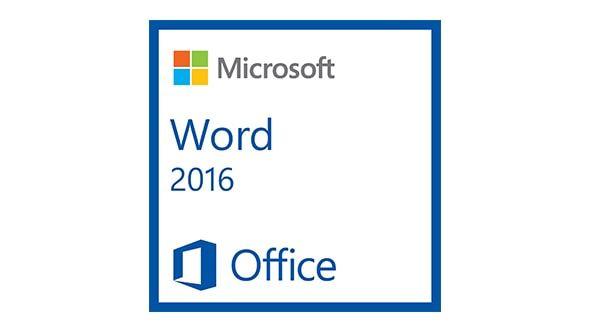 Microsoft Word 2016 Logo - Introduction to Word 2016