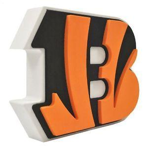 Bengals New Logo - Brand New NFL Cincinnati Bengals 3D Fan Foam Logo Wall Sign ...